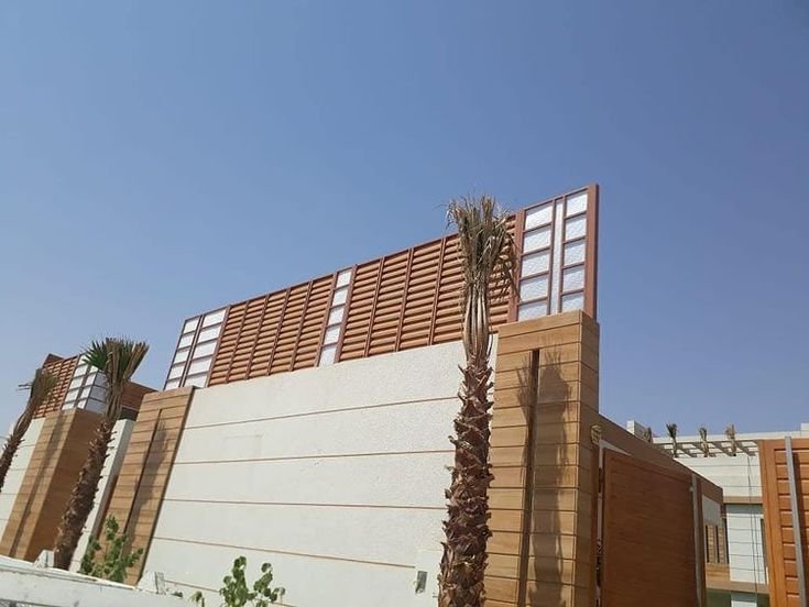 تركيب سواتر أحواش المنازل في تبوك.